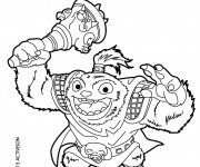 Coloriage Sky Lander animé