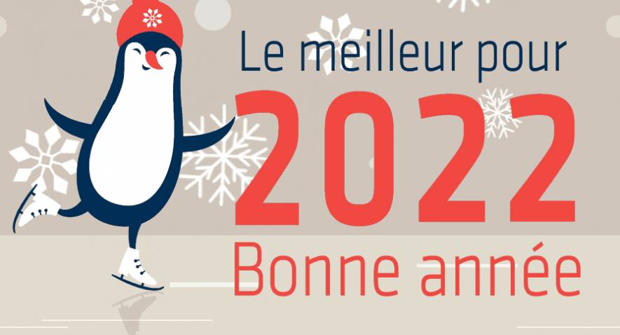 Commençons la nouvelle année 2022 avec les meilleurs vœux