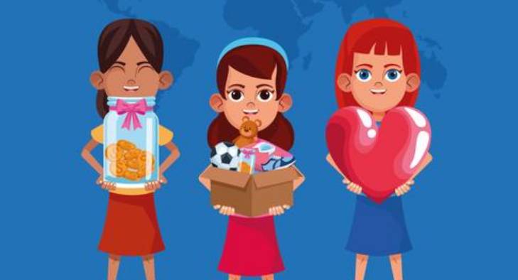 Comment présenter le concept de charité à vos enfants