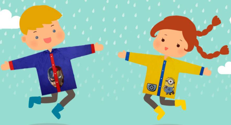 La pluie : une source d'amusement et de bienfaits pour les enfants