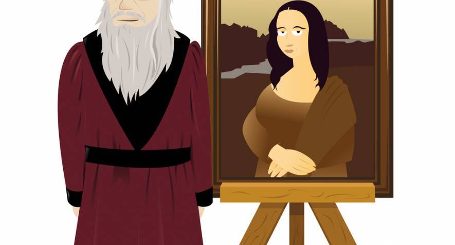 Leonardo da Vinci le plus grand artiste et inventeur créatif