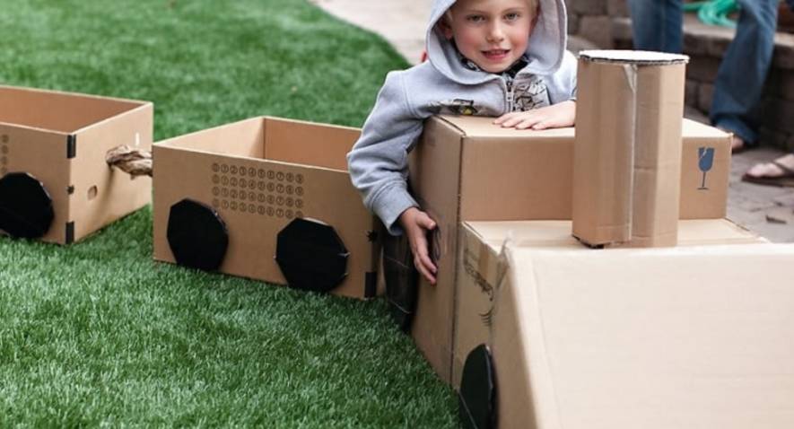 Les meilleurs bricolages avec du carton pour les enfants