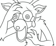 Coloriage Cerf triste et qui pleure