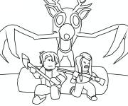 Coloriage Coloring 99 Nights in the Forest