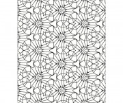 Coloriage et dessins gratuit Abstrait géométrique à imprimer