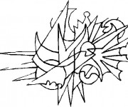 Coloriage Illustration Abstrait