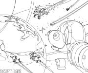 Coloriage Adopt Me Animaux dans l'espace