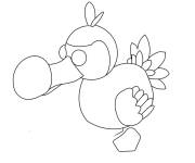 Coloriage Adopt me Dodo