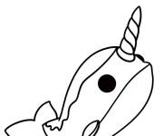 Coloriage Adopt Me Narwhal