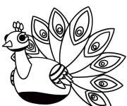 Coloriage Adopt Me Paon