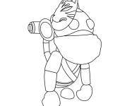 Coloriage Adopt me Singe ninja