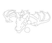 Coloriage Animal de compagnie de Adopt Me Frost Dragon