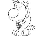 Coloriage et dessins gratuit Animal de compagnie n&eacute;on de Adopt Me à imprimer
