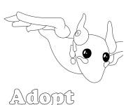 Coloriage Animal kawaii adopt me