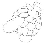 Coloriage Animal rare de Adopt me