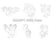 Coloriage Animaux de compagnie Adopt Me