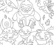 Coloriage Animaux de compagnie principaux de Adopt Me