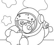 Coloriage Astronaute animal d'Adopt me