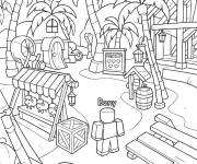 Coloriage Carte de jeu Adopt Me