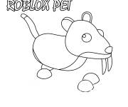 Coloriage Dent de sabre Adopt Me