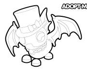 Coloriage Dragon Adopt me