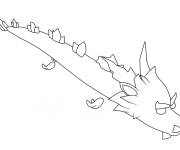 Coloriage et dessins gratuit Dragon d&rsquo;hiver du jeu Adopt me à imprimer