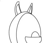 Coloriage Oeuf australien de Adopt me