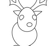 Coloriage Renne adopt me