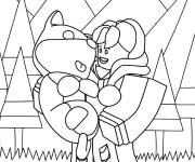 Coloriage Roblox Adopt me et Lego
