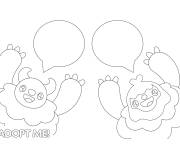 Coloriage Sasquatch Adopt me