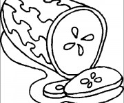 Coloriage Aliments Past&egrave;que