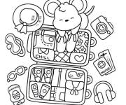 Coloriage Amis cozy