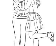 Coloriage Amiti&eacute; de Liv et Maddie