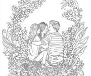 Coloriage Journ&eacute;e de l'amiti&eacute; cp