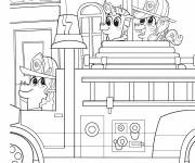 Coloriage L'amiti&eacute; de Ma&iuml;s et Peg