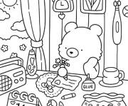 Coloriage Lettre d'amiti&eacute;