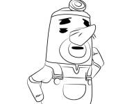 Coloriage Animal Crossing Don Resetti