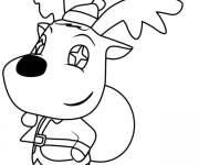 Coloriage et dessins gratuit Animal Crossing jingle à imprimer