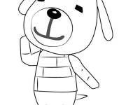 Coloriage Daisy Animal Crossing