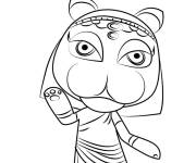 Coloriage Katrina Animal Crossing