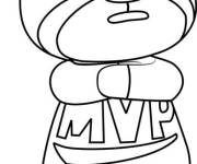 Coloriage L'ours d'Animal Crossing