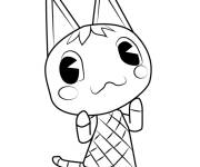 Coloriage Purrl Animal Crossing