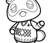 Coloriage Tom Nook