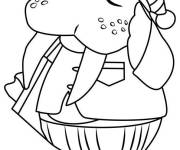 Coloriage Wendell Animal Crossing