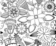 Coloriage et dessins gratuit Anti-Stress Avis à imprimer