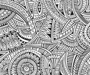 Coloriage et dessins gratuit Anti-Stress créative à imprimer