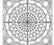 Coloriage et dessins gratuit Anti-Stress pour se détendre à imprimer