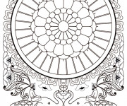 Coloriage Tableau en Inde Anti-Stress