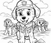 Coloriage Unit&eacute; canine de l'arm&eacute;e