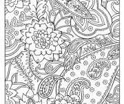 Coloriage et dessins gratuit Art Thérapie naturel à imprimer